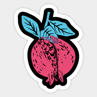 Pomegranate Sticker